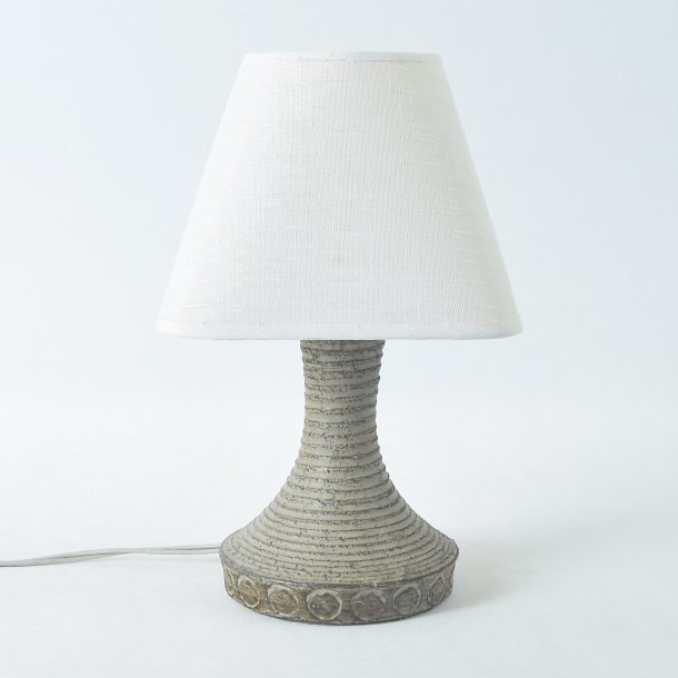 Bordlampe i keramik. 22,5 cm. Chris Haslev.