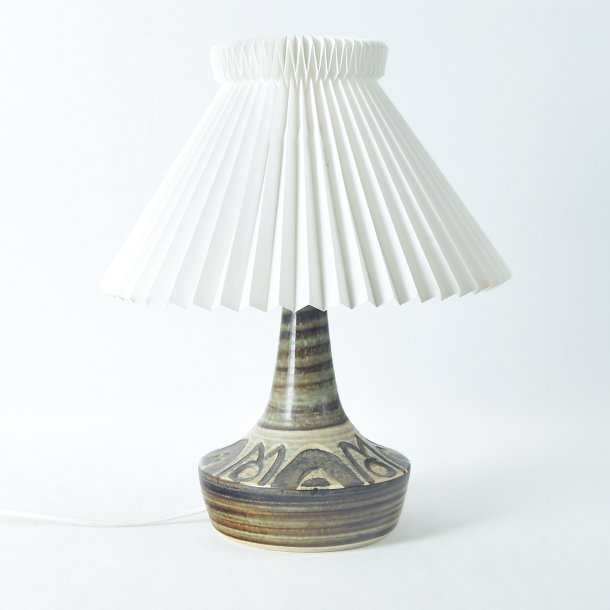 Bordlampe. 3076-2. 27,5 cm. Sholm Keramik.