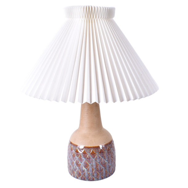 Bordlampe. 3012. 34 cm. Sholm Keramik.