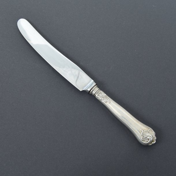Bordkniv. 25 cm. 3 Trne. Saksisk Blomst. Cohr Slvvarefabriker