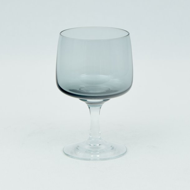Rdvin. 13 cm. Atlantic glas. Holmegaard Glasvrk.