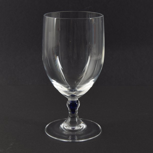 lglas. 16 cm. Bl Sephir glas. Cristal d'Arques.