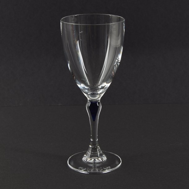 Portvin. 15 cm. Bl Sephir glas. Cristal d'Arques.