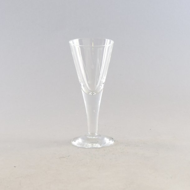 Snaps. 10 cm. Clausholm glas. Holmegaard Glasvrk.