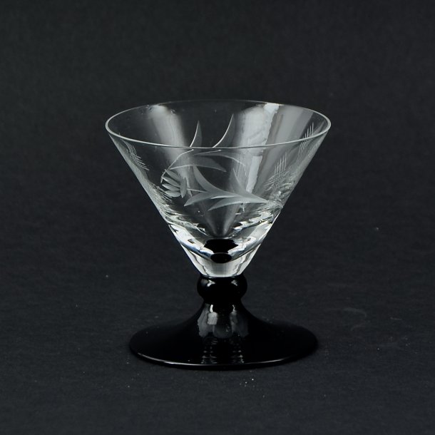 Likrglas. Greta Garbo. 6,5 cm. Holmegaard Glasvrk.