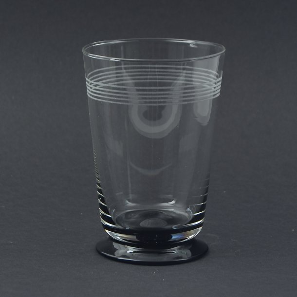 lglas. Hrsholm. 12,5 cm. Holmegaard Glasvrk.