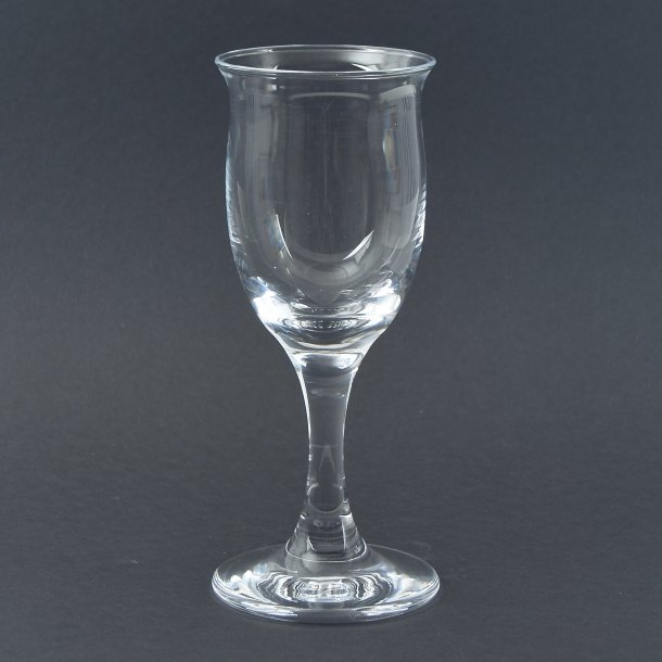 Rdvin. 19,7 cm. 28 cl. Ideelle glas. Holmegaard Glasvrk.