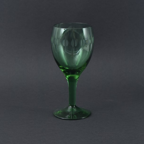 Hvidvin, grn. 14 cl. 13 cm. Kirsten Piil glas. Holmegard Glasvrk.