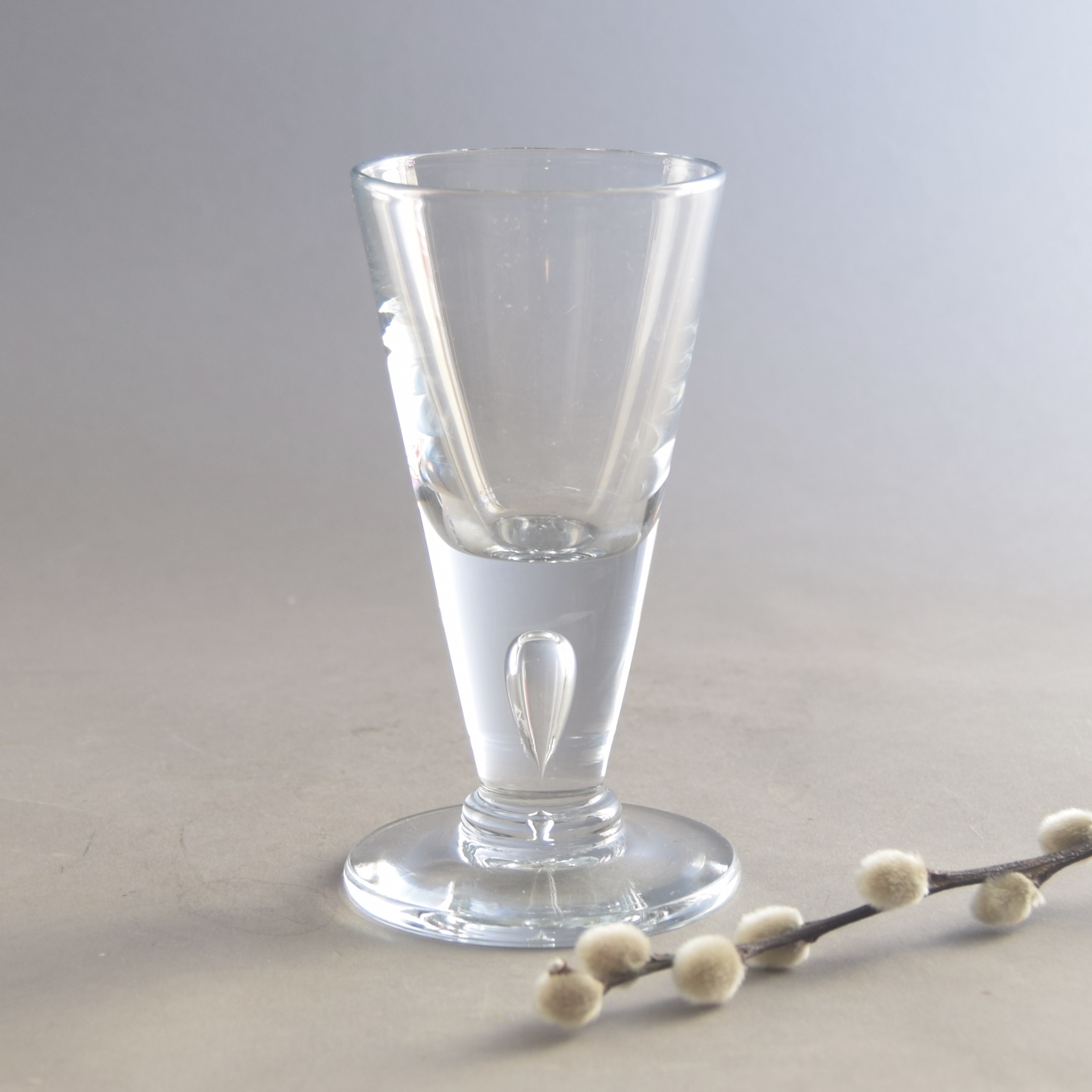 Nøgen Jomfru whiskyglas 12,5 cm. Holmegaard Glasværk. - Jomfru - - Porcelænsbutikken