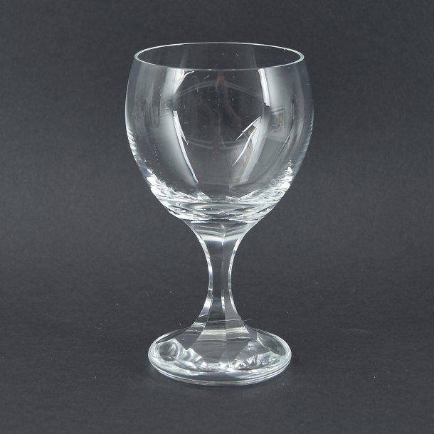 Hvid / Rhinskvin. Udenrigsministeriet. 12,4 cm. Holmegaard Glasvrk