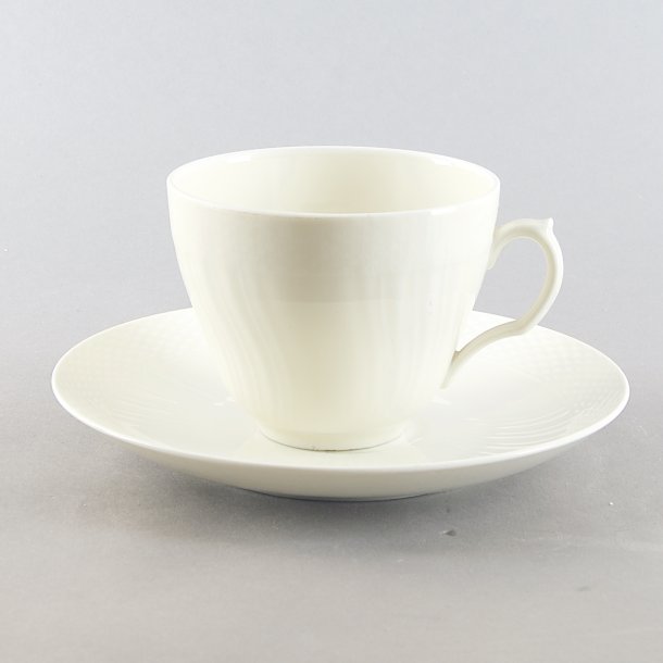 Kaffekop. nr. 1870. 18 cl. Josephine, cream uden guld. Royal Copenhagen.