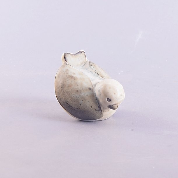 Figur. Fugl. 4,5 cm. Sholm Keramik.