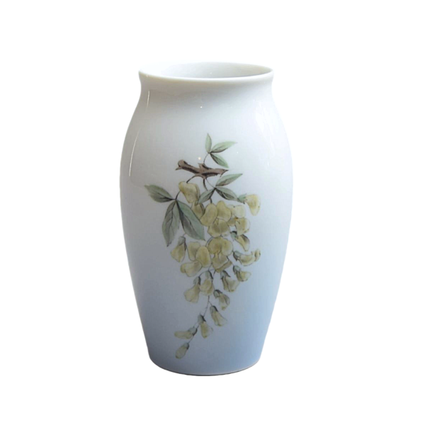 Vase med gyldenris. nr. 162 / 525. 11,5 cm. Bing og Grndahl.