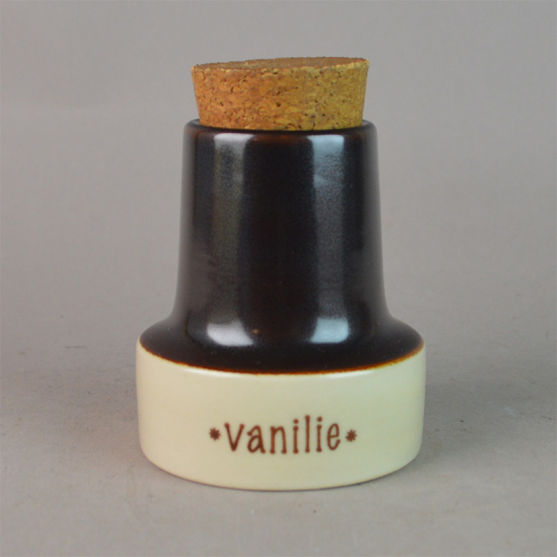 Ligner Figur optager Krydderikrukke. Vanilie. 8,5 cm. Søholm Keramik. - Søholm Keramik -  Porcelænsbutikken