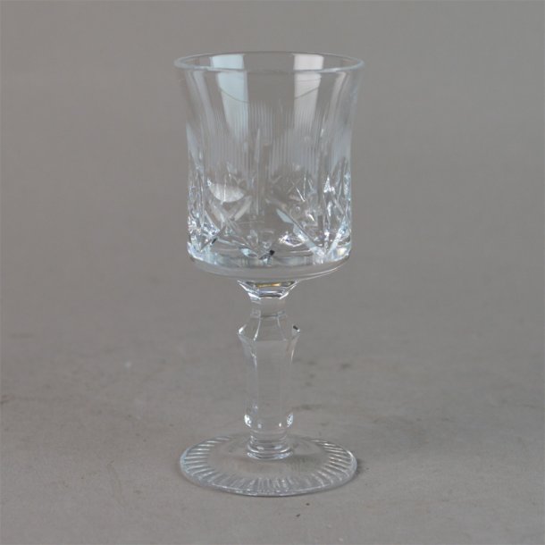 Snaps. 9,7 cm. Offenbach glas. Lyngby Glasvrk.