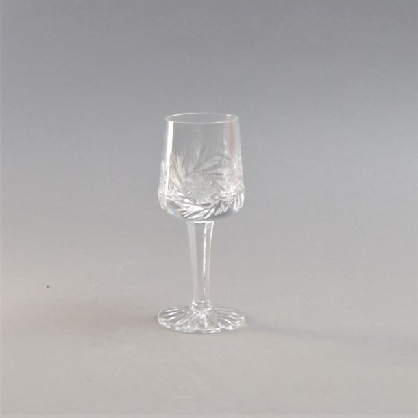 Snaps. 10,2 cm. Granada glas. Lyngby Glasvrk.