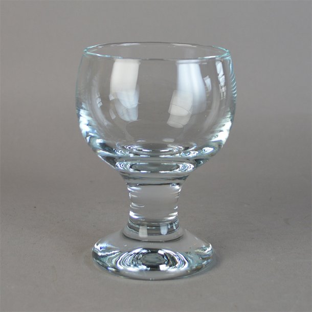 lglas. Kroglas. 13,5 cm. Holmegaard Glasvrk.