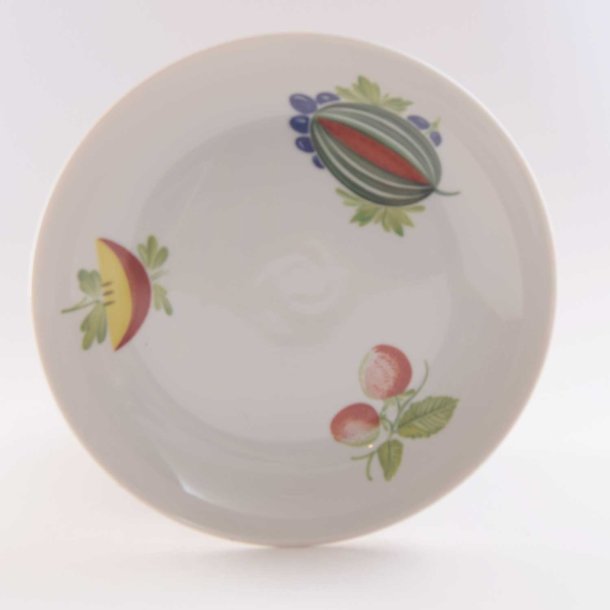 Dyb tallerken. 20 cm. Picnic. Porcelnsfabrikken Danmark, Lyngby