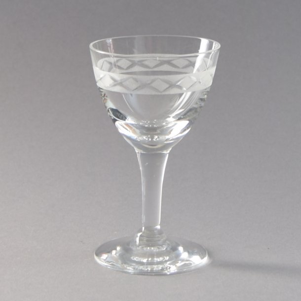 Portvin. Ejby glas. 10 cm. Holmegaard Glasvrk.