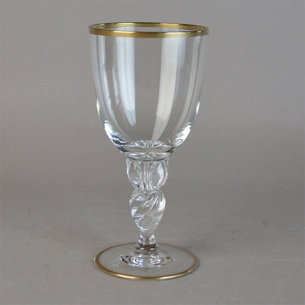 Hvidvin, klar. Lyngby glas. 12,5 cm fra Lyngby Glasvrk.