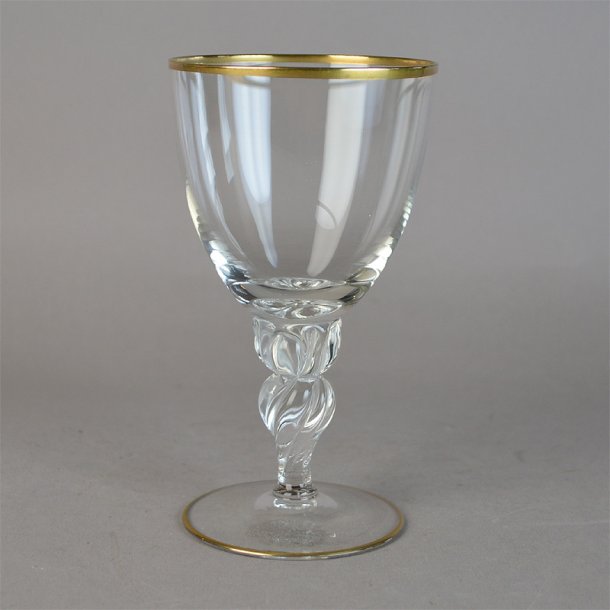 Rdvin. Lyngby glas. 13,3 cm fra Lyngby Glasvrk.