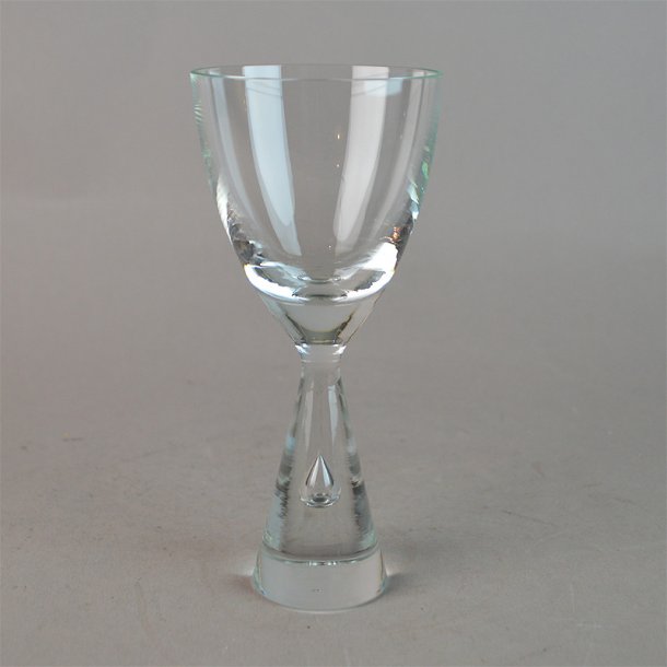 Hvidvin. 13,5 cm. Princess glas. Holmegaard Glasvrk.