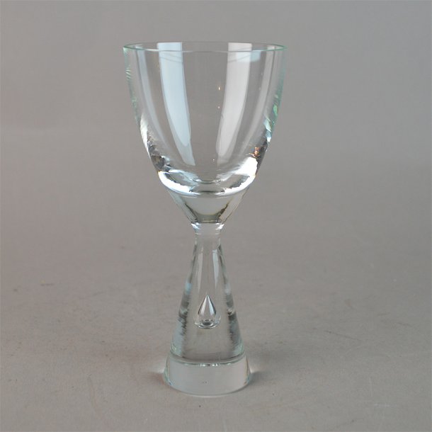 Hvidvin. 13,5 cm. Princess glas. Holmegaard Glasvrk.