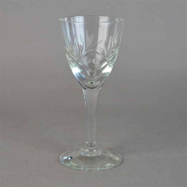 Port, lille. 11,5 cm. Ulla glas. Holmegaard Glasvrk.