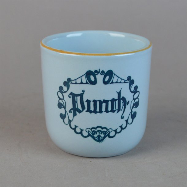 Punch krus. 6,7 cm. Knabstrup Keramik.
