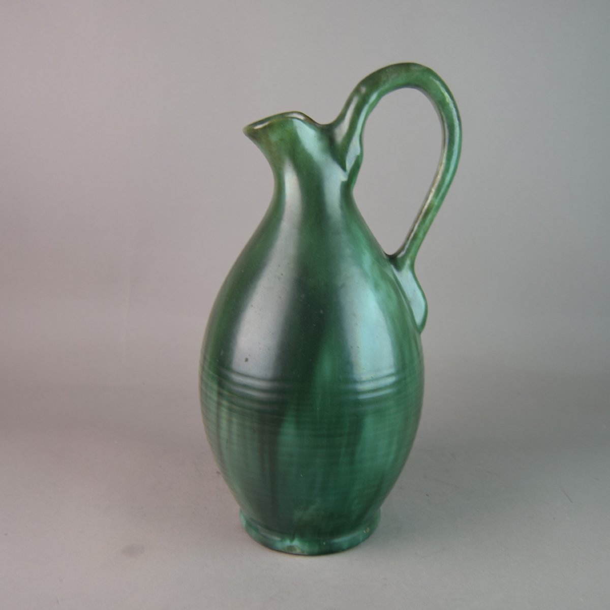 Kande i grøn 25 cm. Ukendt - Øvrig Keramik - Porcelænsbutikken