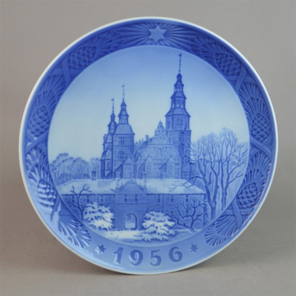 Juleplatte 1956. 18 cm. Royal Copenhagen.