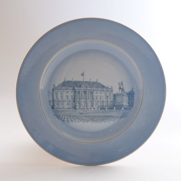 Frokosttallerken. nr. 326. 21 cm. Amalienborg. Slotsstellet. Bing og Grndahl.