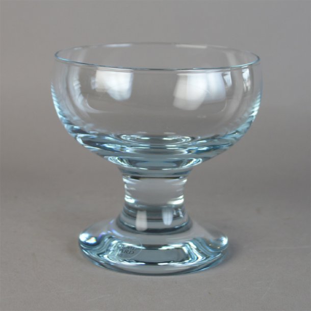 Isglas. Kroglas. 10,5 cm. Holmegaard Glasvrk.